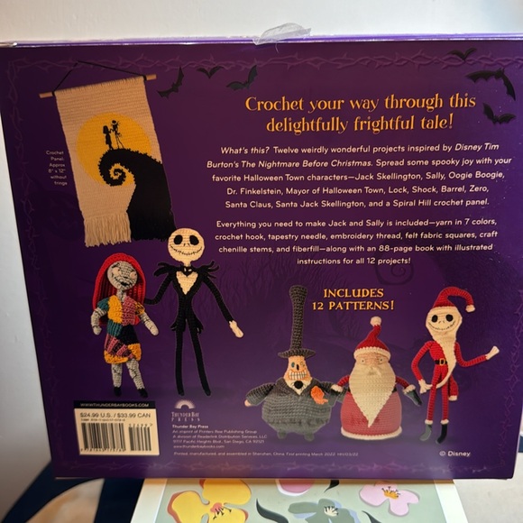 The nightmare before Christmas crochet set - Picture 3 of 6